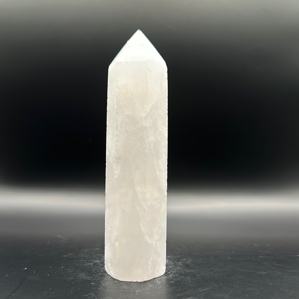 White Quartz Crystal Tower